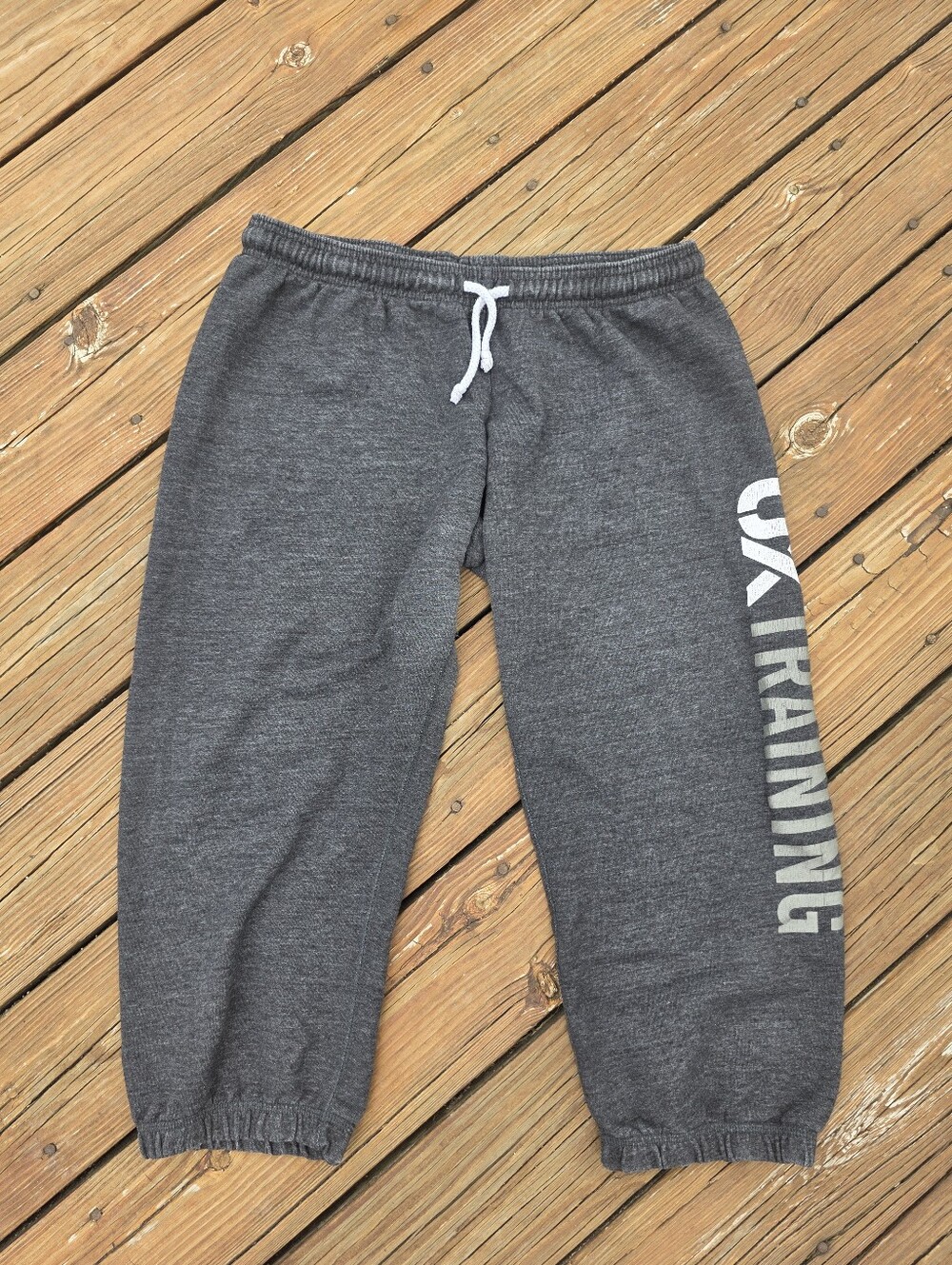 Vintage Umbro Heather Gray Capri Joggers XL